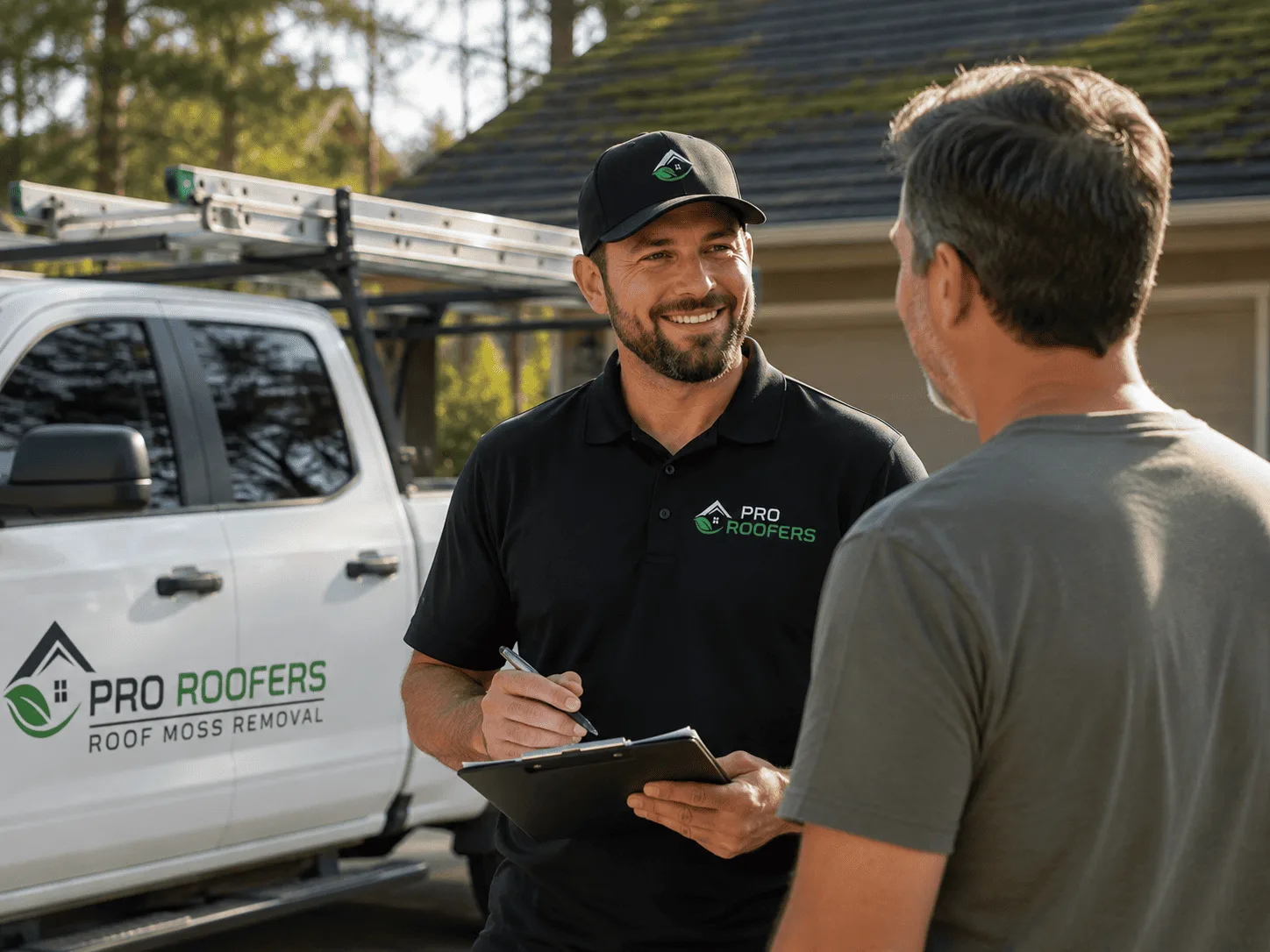 Roof Moss Removal Grainfield, KS FAQs